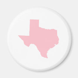 Pink Texas Magneet