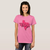 PINK TEXAS T-SHIRT (Voorkant volledig)