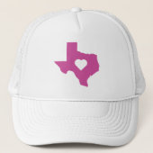 Pink Texas Trucker Pet (Voorkant)