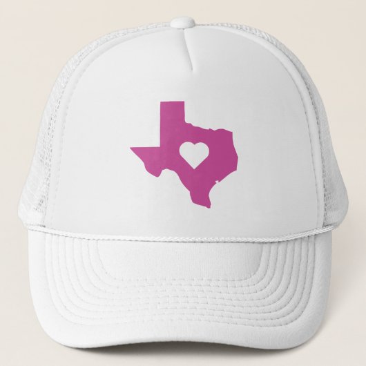 Pink Texas Trucker Pet (Voorkant)
