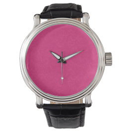 Pink textured surface with subtle swirling pattern horloge