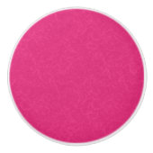 Pink textured surface with subtle swirling pattern keramische knop (Voorkant)