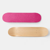 Pink textured surface with subtle swirling pattern persoonlijk skateboard (Horizontaal)