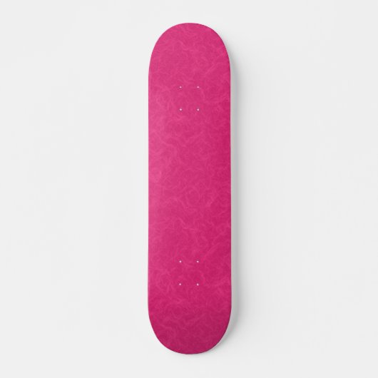 Pink textured surface with subtle swirling pattern persoonlijk skateboard (Voorkant)