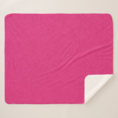 Pink textured surface with subtle swirling pattern sherpa deken (Voorkant (horizontaal))