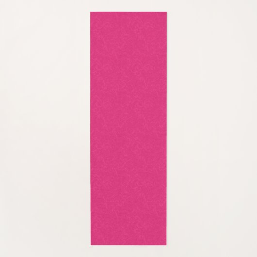 Pink textured surface with subtle swirling pattern yogamat (Voorkant)