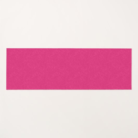Pink textured surface with subtle swirling pattern yogamat (Voorkant (horizontaal))