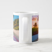 PINK THINKER - Flamingo PINK Grote Koffiekop (Achterkant)