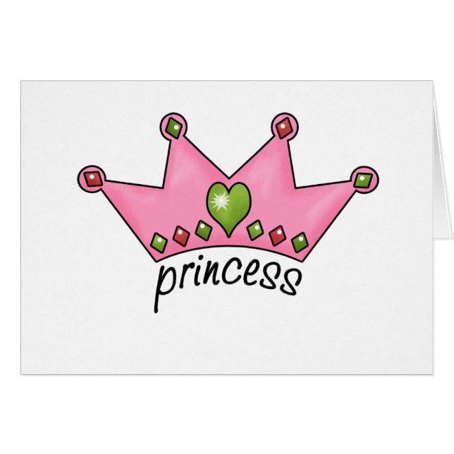 Pink Tiara Princess (Voorkant Horizontaal)