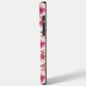 Pink Tie Dye Floral Case-Mate iPhone Case (Achterkant / Links)