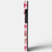 Pink Tie Dye Floral Case-Mate iPhone Case (Achterkant / Links)