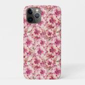 Pink Tie Dye Floral Case-Mate iPhone Case (Achterkant)