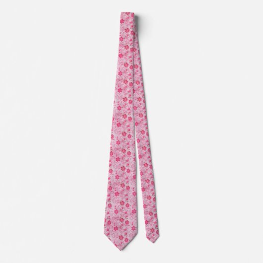 Pink Tie for Soft and Subtle Outfits Stropdas (Voorkant)
