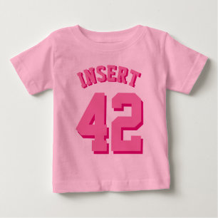 Pink Toddler Sport Jersey