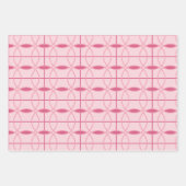 Pink Tone Wrapping Paper in Set van 3 Design (Voorkant 2)