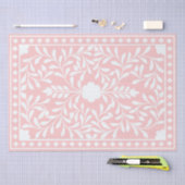 Pink Traditional Bone Inlay Decoupage Paper Tissuepapier (Craft)