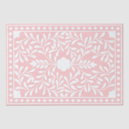 Pink Traditional Bone Inlay Decoupage Paper Tissuepapier