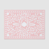 Pink Traditional Bone Inlay Decoupage Paper Tissuepapier (Voorkant)