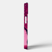 Pink tree and stars apple iphone 13 case (Achterkant / Rechts)