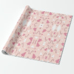 PINK TREE CHRISTMAS CADEAUPAPIER<br><div class="desc">PINK CHRISTMAS WRAPPING PAPIER. HEEFT BOMEN, KANDYKANEN EN SNOWFLAKES.</div>
