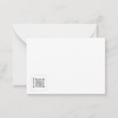 Pink Tree Note Card Notitiekaartje (Achterkant)