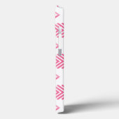 Pink Tribal Arrow Patroon Case-Mate iPhone Case (Achterkant / Links)