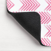 Pink Tribal Arrow Patroon Muismat (Hoek)