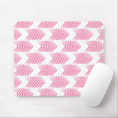 Pink Tribal Arrow Patroon Muismat (Met muis)
