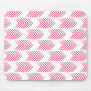 Pink Tribal Arrow Patroon Muismat