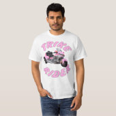 Pink Trike Rider T-shirt (Voorkant volledig)
