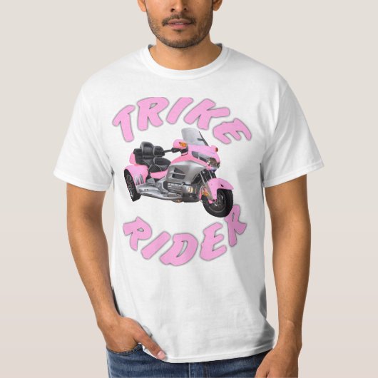Pink Trike Rider T-shirt (Voorkant)