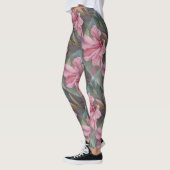 PINK TROPICAL HIBISCUS | LEGGINGS (Links)