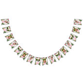 Pink Tropical Monthly Photo Bunting Flags Vlaggetjes (Alle)