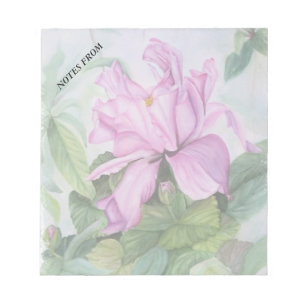 PINK TROPICAL ORCHID  NOOT PAD NOTITIEBLOK