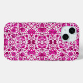 PINK  TROPISCHE FOLLE ART PRINT Case-Mate iPhone CASE (Achterkant (horizontaal))