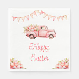 Pink Truck Easter Egg Hunt Servet