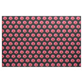 Pink Tulip Floral Patterned Fabric Stof (Yard (91,4 cm))