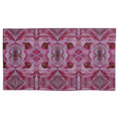 Pink Tulip Ikat Too Kussensloop (Voorkant-Links)