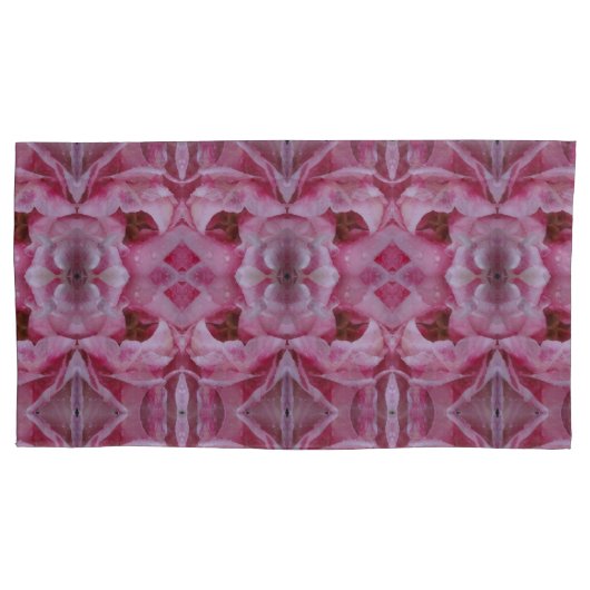 Pink Tulip Ikat Too Kussensloop (Voorkant-Links)