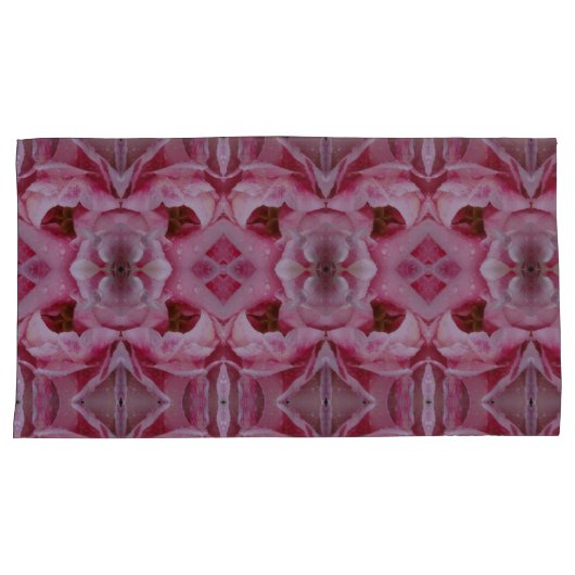 Pink Tulip Ikat Too  Kussensloop (Voorkant-Rechts)