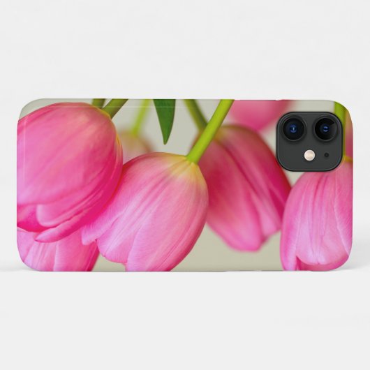Pink Tulips Case-Mate iPhone Case (Achterkant (horizontaal))