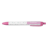 Pink Tulips Custom Name Pen (Bodem)