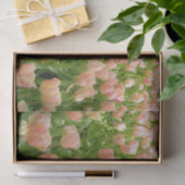 Pink Tulips in Spring Tissue Paper Tissuepapier (Geschenk)