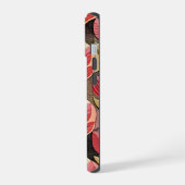 Pink Tulips iPhone 15 Case (Linkerkant)