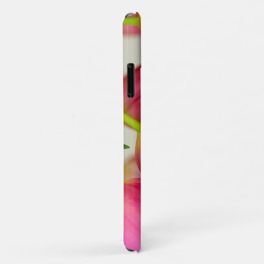 Pink Tulips Personalize Case-Mate iPhone Case (Achterkant/rechts)
