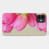 Pink Tulips Personalize Case-Mate iPhone Case (Achterkant (horizontaal))