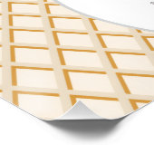 Pink Turquoise Baseball Drip Birthday Welcome Sign Perfect Poster (Hoek)