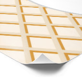 Pink Turquoise Baseball Drip Birthday Welcome Sign Perfect Poster (Hoek)