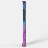 Pink & Turquoise Marble Art Phone Case Samsung Galaxy Hoesje (Rechterkant)