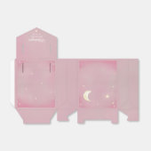 Pink Twinkle Little Star Sky Baby shower Bedankdoosjes (Uitgevouwen)